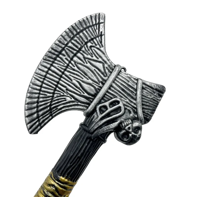 50cm/19.69in PU 해적 도끼 할로윈 모델 소품 무기 애니메이션 주변기기 파티 용품 코스프레 디스플레이 수집용 장식