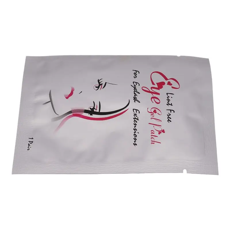 1000 paia di extension per ciglia sotto cuscinetti in gel per occhi, toppe non tessute per il trucco