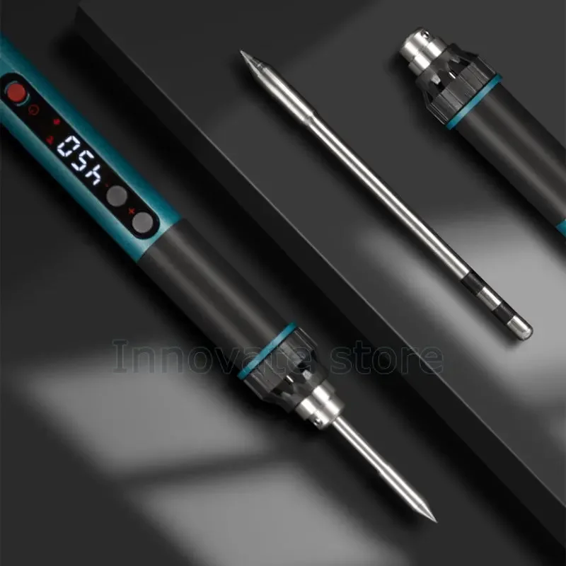 Fer à souder Portable CXG 969 60W, Intelligent, réglable, USB, Charge rapide, LED, Mini outil de soudage Mobile à température constante