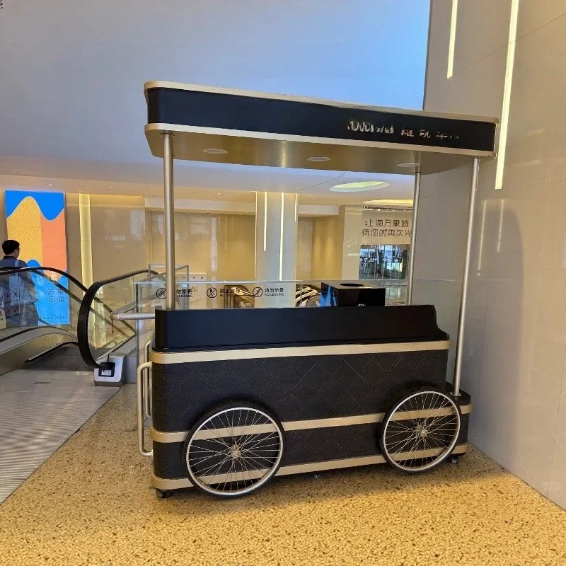 

arge-scale multi-functional event float dealer supermarket stall retail promotion table Meichen cosmetics display cabinet