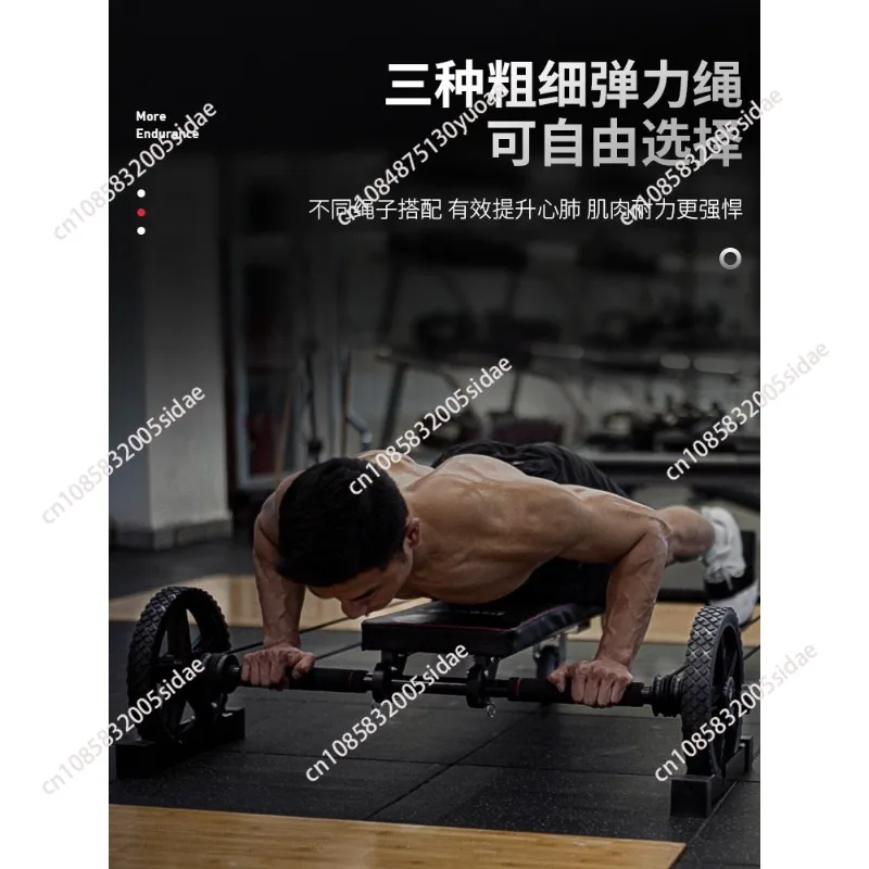 Multi-Functional Exercise Bike, Automatic Rebound Frog Abdomen Sports Equipment, Weight Loss Machine, Total Body Fitness System