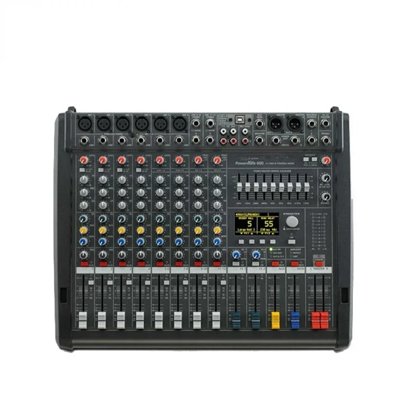 PM600-3 Powermate 600-3 Powermate600-3 1000W Mixer Audio Power Mixer 6 Channel Professional Mixer Console