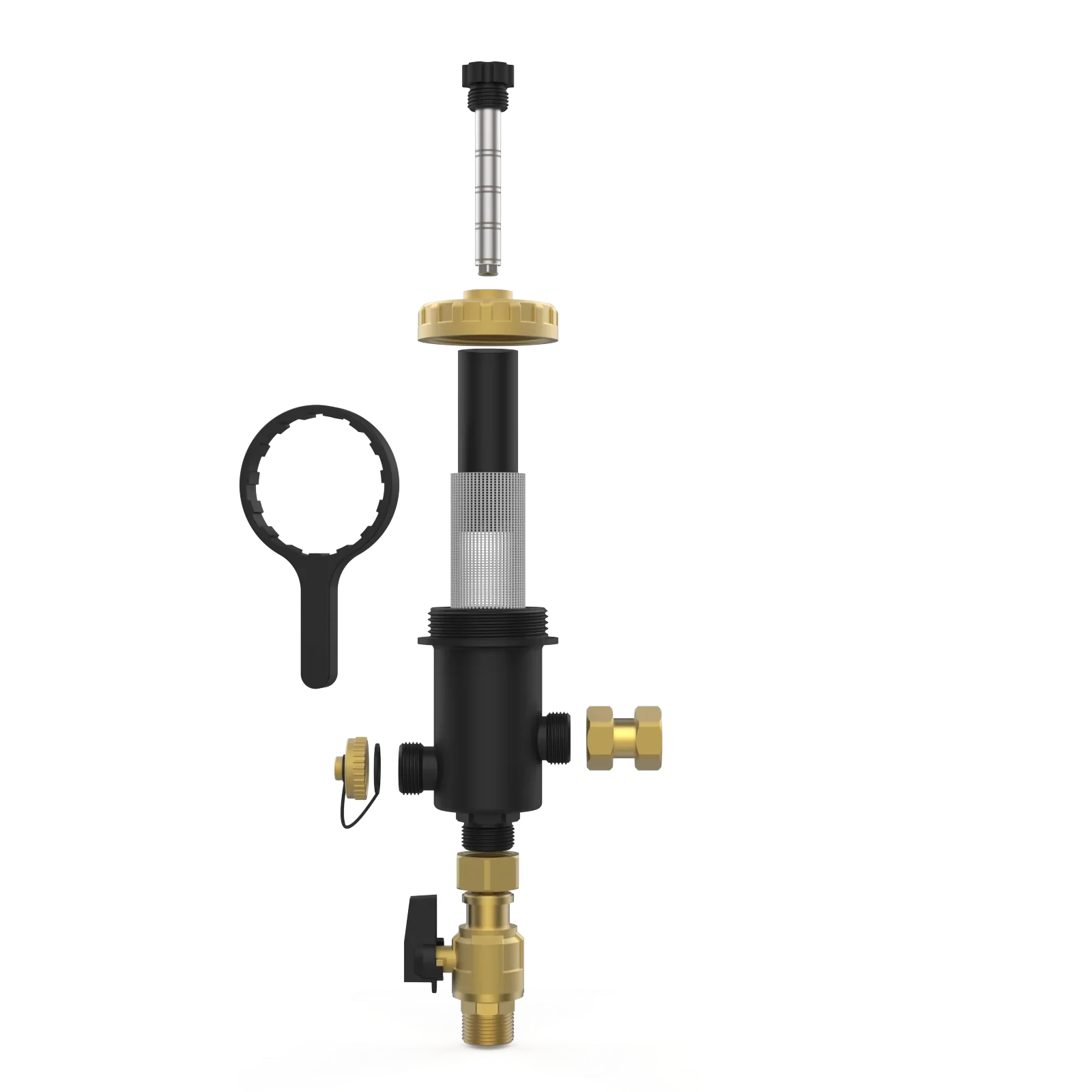 

Rotary Backwash Cleaning 3/4 Central Heating Boiler Magnetic Water Filter for Dirt and Heavy Metal Removal