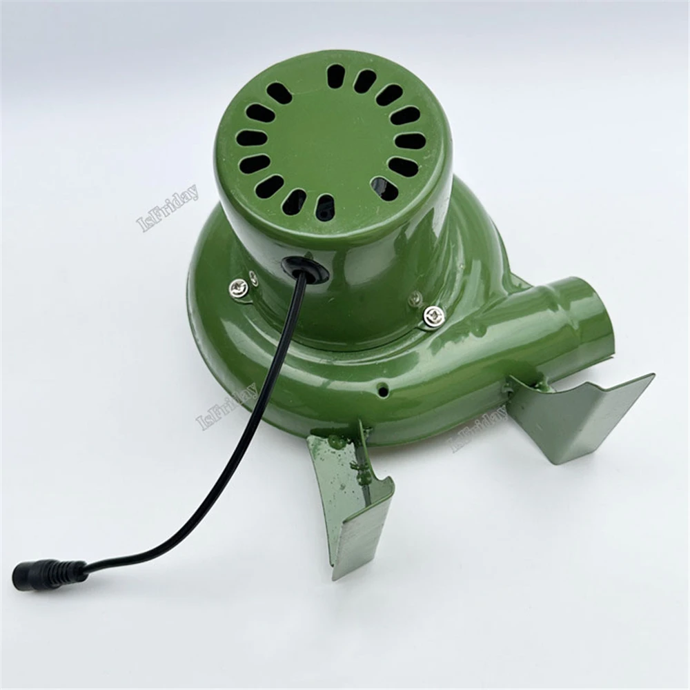 Electric Blower Fan BBQ Fan 100v 220v Suitable for Barbecue Mini Blacksmith Forges Blower with Speed Adapter AC100-240V M89B