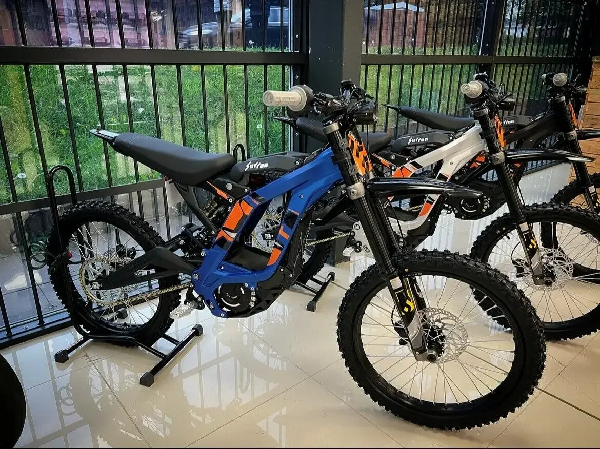 

2024 Black Edition Suron Light Bee X Adult Ebike 60V 6000W Off-Road Mountain Electric Bike Sur ron Talaria MX5 With Pedals