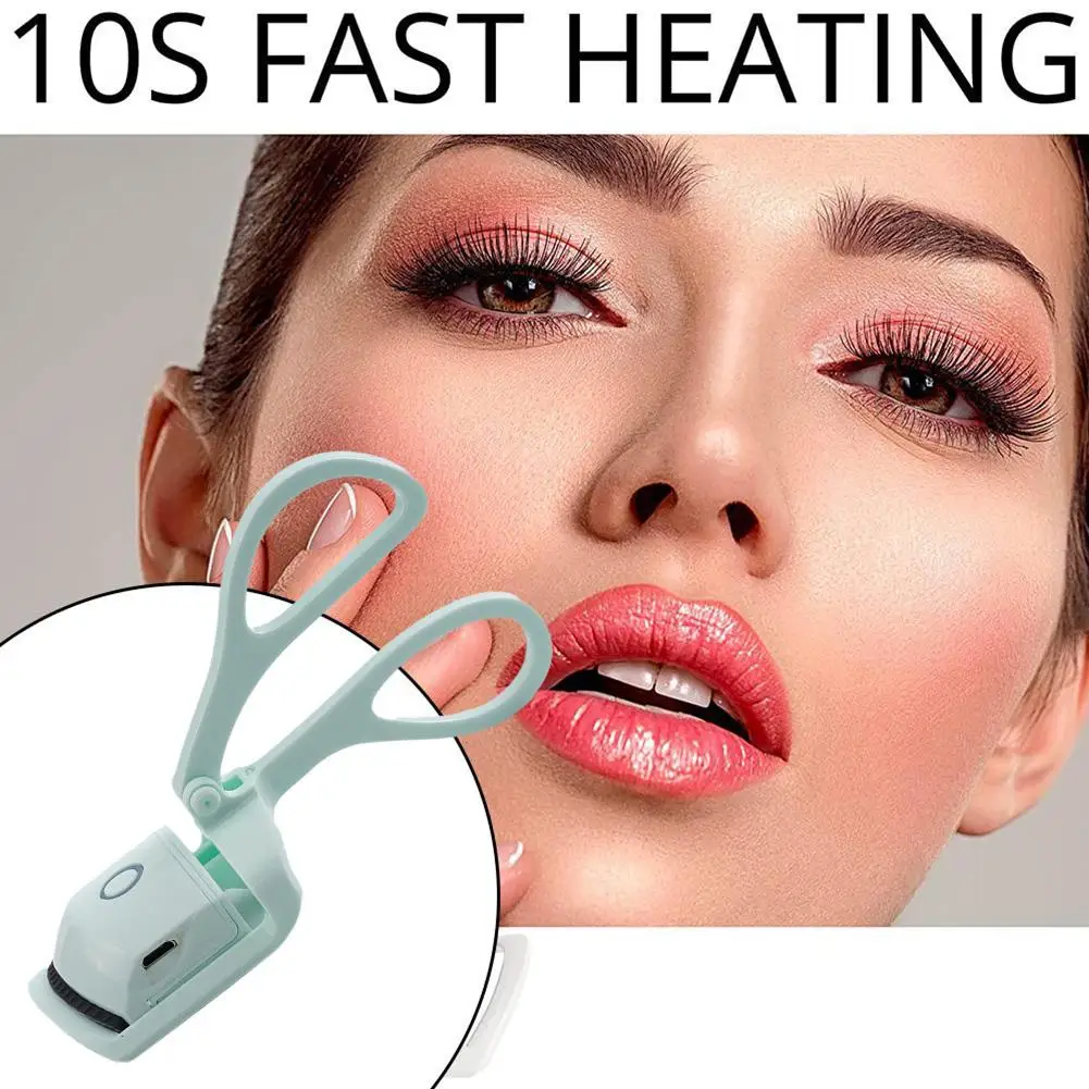 

Eyelash Curler Portable Electric Heated Comb Eye Lash Makeup Long Tools Thermal Eyelash Curler Lasting Curls Eyelashes W4H1