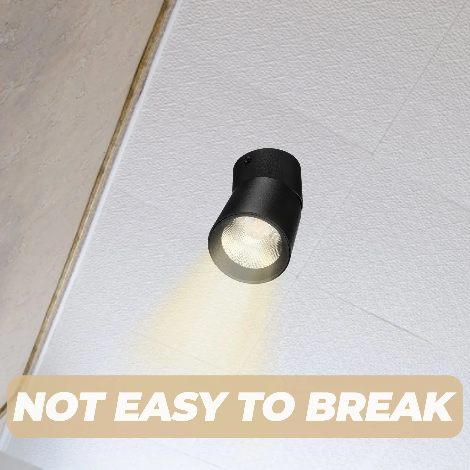 

Adjustable Angle LED Downlight 7W Warm Light Foldable Ceiling Lamp Spotlight Corridor Lights 220V Voltage Indoor Lighting