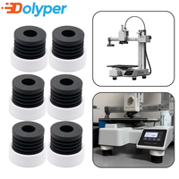 4Pcs for Bambu Lab A1 Mini 3D Printer Antivibration Feet Pad Anti-slip Anti-Shock Dust-proof Rubber Foot Pad Parts