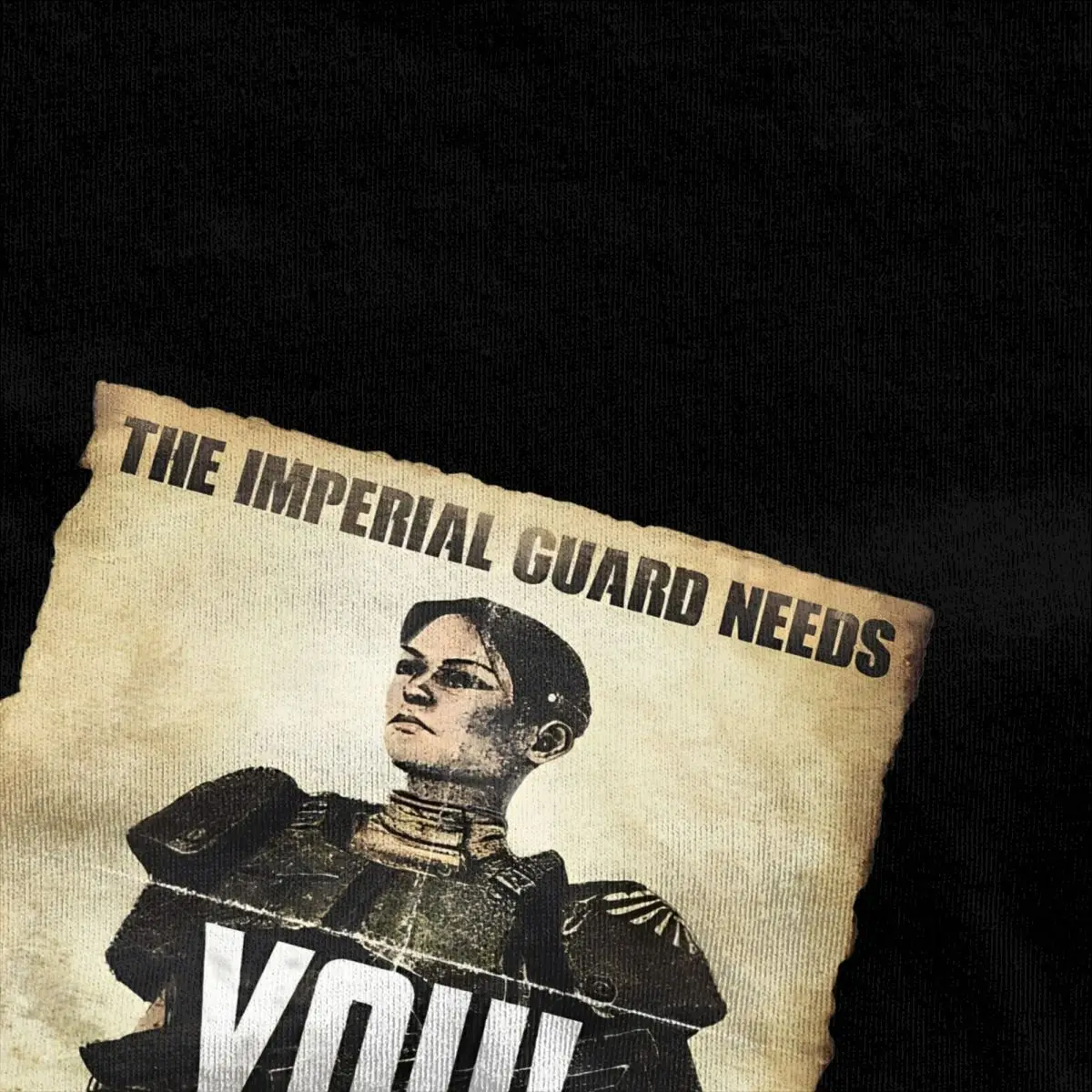 Men Imperial Guard Recruitment T Shirts W-Warhammer 40k Cotton Tees Summer Y2K Basic Short-Sleeve T Shirt