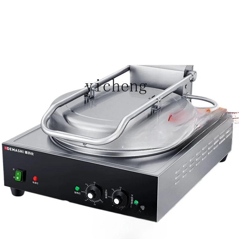 

ZF Commercial Electric Baking Pan Desktop Double Side Heating Pancake Oven Electric Heating Cookie Baking Machine