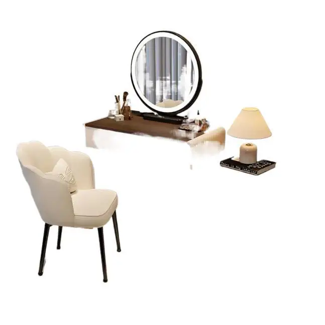 

Cream style, solid wood, dressing table, bedroom, simple, modern, light luxury, high-end sense
