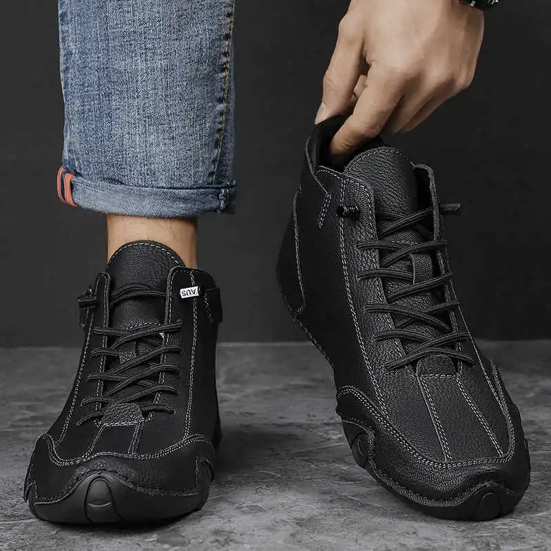 Tan Hi Tops Black Shoes With Training Basketball Men's Sneakers Outdoor Man Sports Play Novelty Boty Jogging Sapatenis