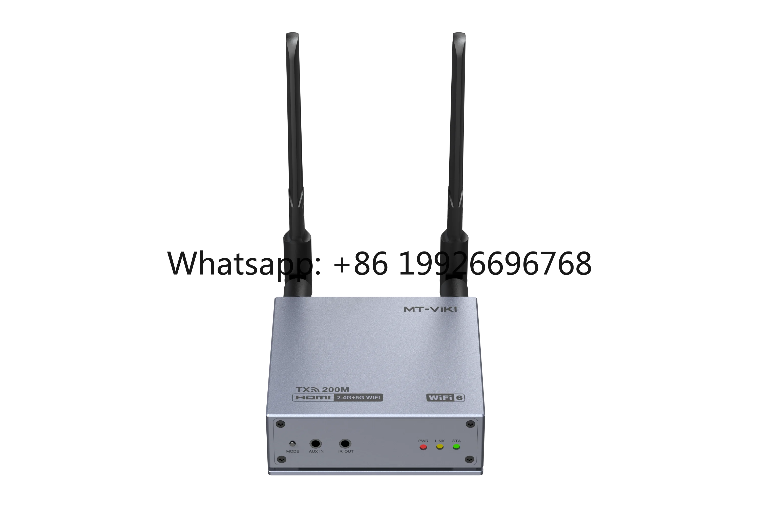 

200m HDMI Wireless Transmitter and Receiver, Support Wifi 6 HDMI Wireless Extender1080p