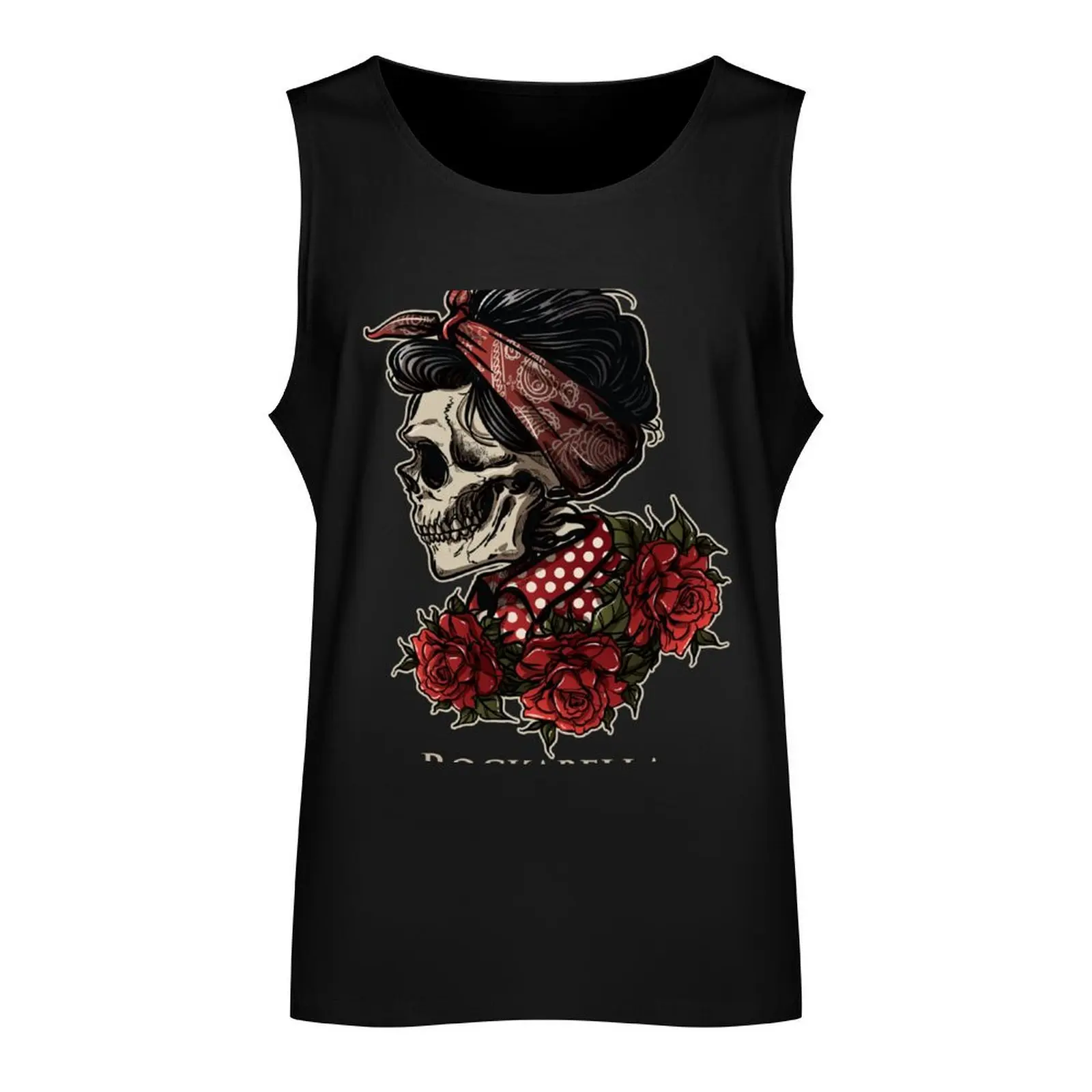 Rockabella Tank Top Men's clothes t shirt gym sexy clothes men