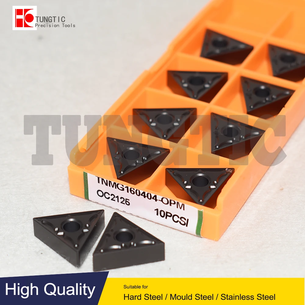 TNMG160404-OPM OC2025 OC2125 OC2330S OC3115D General Turning Cutter Tool CNC Carbide Insert Lathe Machining Metal