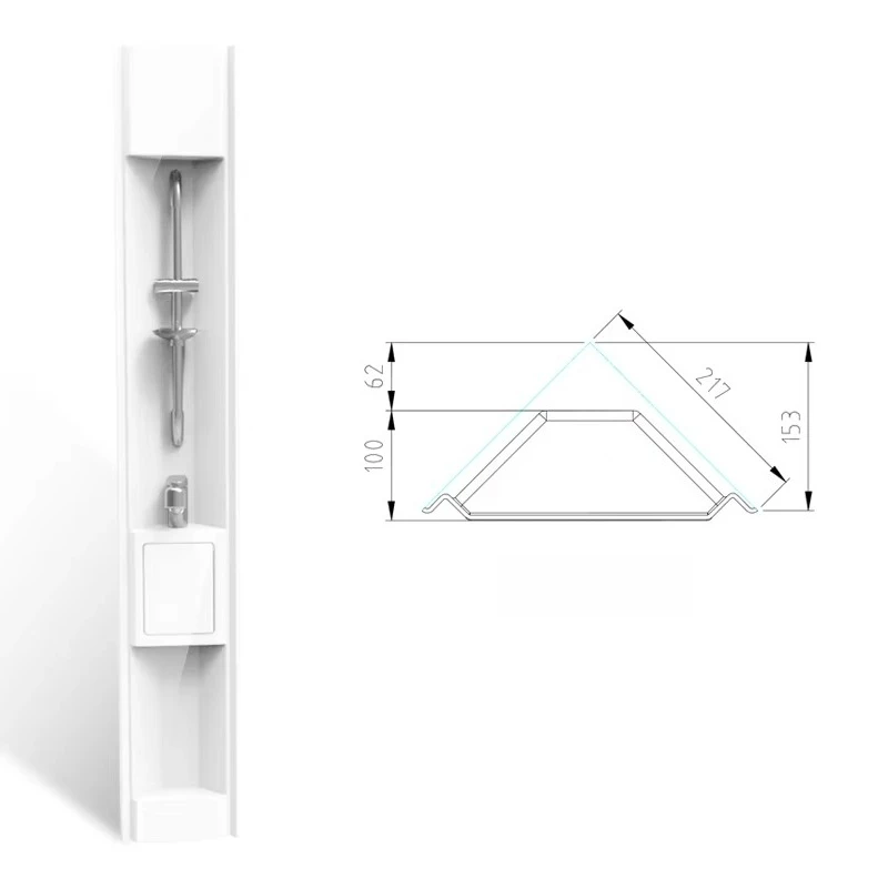 Factory direct sales bathroom bar corner bathroom accessories with sink and washbasin bathroom accessories