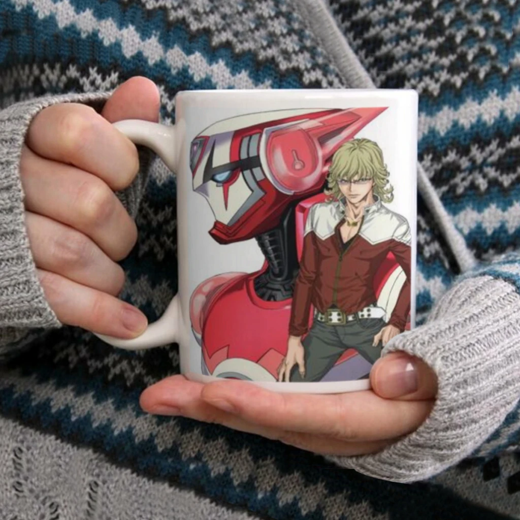 TIGER & BUNNY Ivan Karelin Kaburagi Kotetsu  Coffee Mug Custom Tea Cup Black Milk Beer Mugs Lovers Friends Gifts