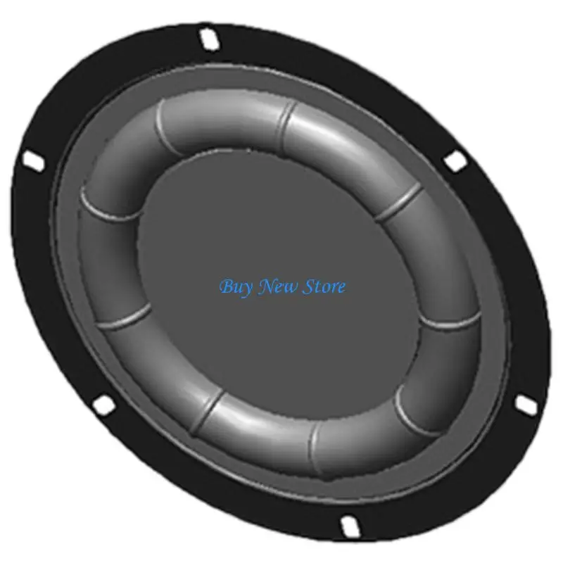 

20CE Rubber Iron Bass Diaphragm Loudspeaker Accessoy Bass Diaphragm for Audiophiles Low Frequency Loudspeakers 1PC 6.5in/8in