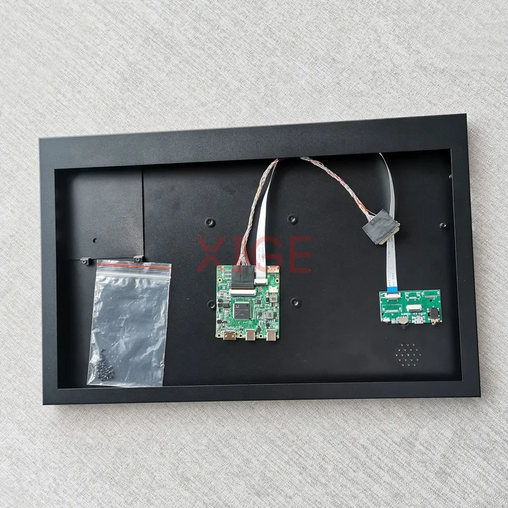 

Для LTN156AT05-301/802/H01/S01 TYPE-C Mini-HDMI 15,6 "LVDS 40-контактная панель ноутбука 1366x768 USBC 3,0 металлический корпус + комплект платы контроллера
