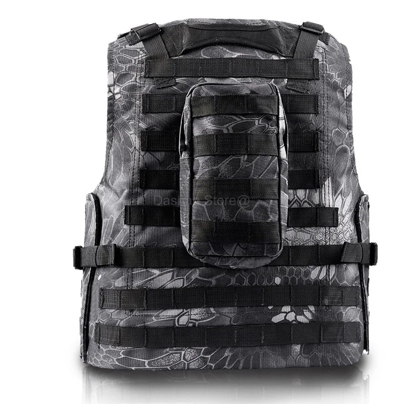 Imagem -03 - Colete Tático para Assalto e Caça Roupa ao ar Livre Armadura Colete de Camuflagem Equipamento de Combate Colete Airsoft