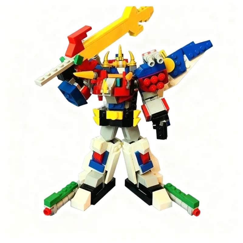 

343pcs MOC SF028A King Gosaurers Weaponss Model Building Blocks Construction Toy Christmas Gifts DIY Creative Idea Education