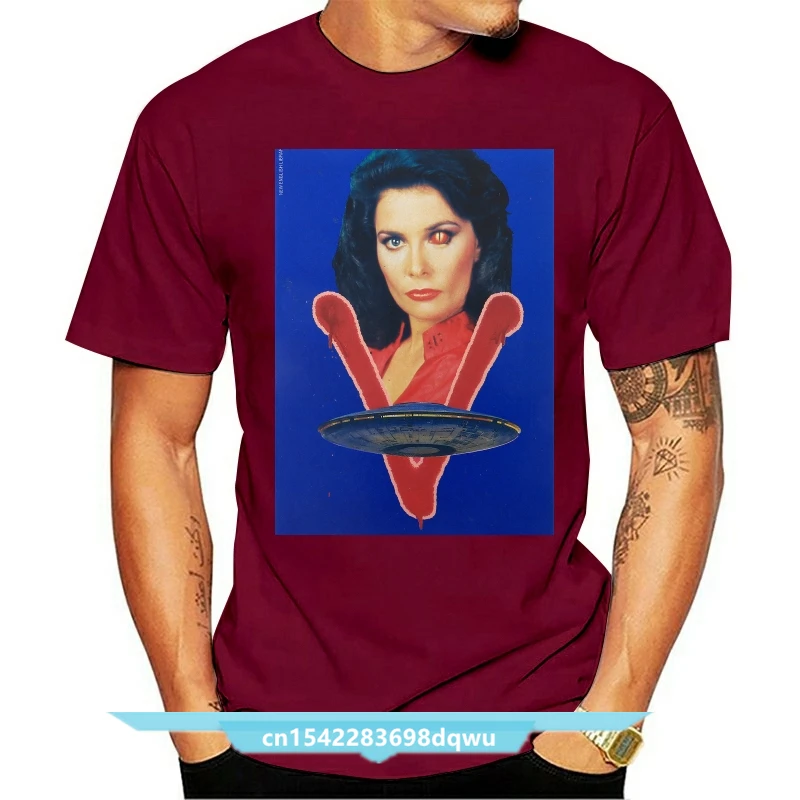 

T-Shirt Shirt V Visitor Show Years 80-Diana-Cult Tv Series - 1 S-M-L-Xl Large Size Tee Shirt