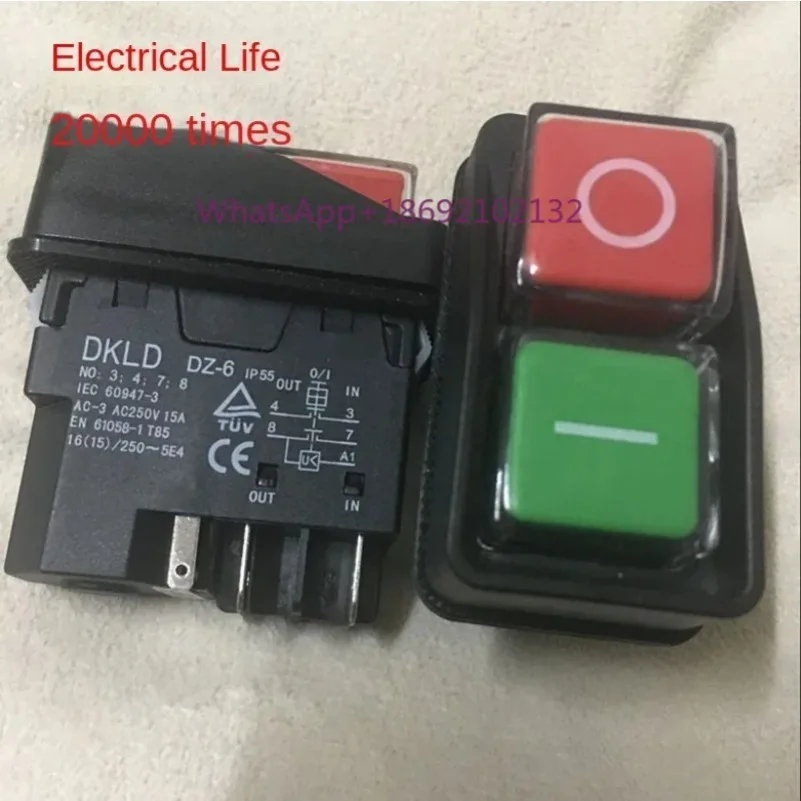 Nice Waterproof DKLD, Electromagnetic Switch, DZ-6 Start-stop Button, DZ-6 Special DKLD for Power Tools