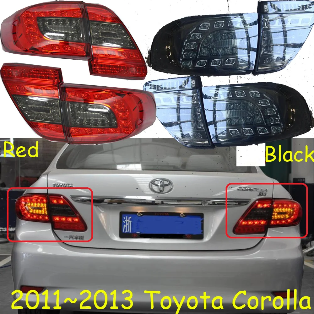 Corolla taillight,2011~2013year,LED,Free ship!altis,vios,cruiser,Hiace,tundra,sienna,yaris;Corolla rear lamp