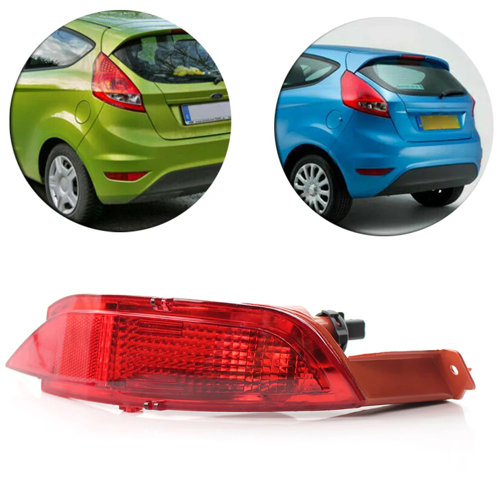 

Car Rear Bumper Reflector Marker Light Fog Lamp For Ford Fiesta Mk7 2008 2009 2010 2011 2012 8A6115K273AB