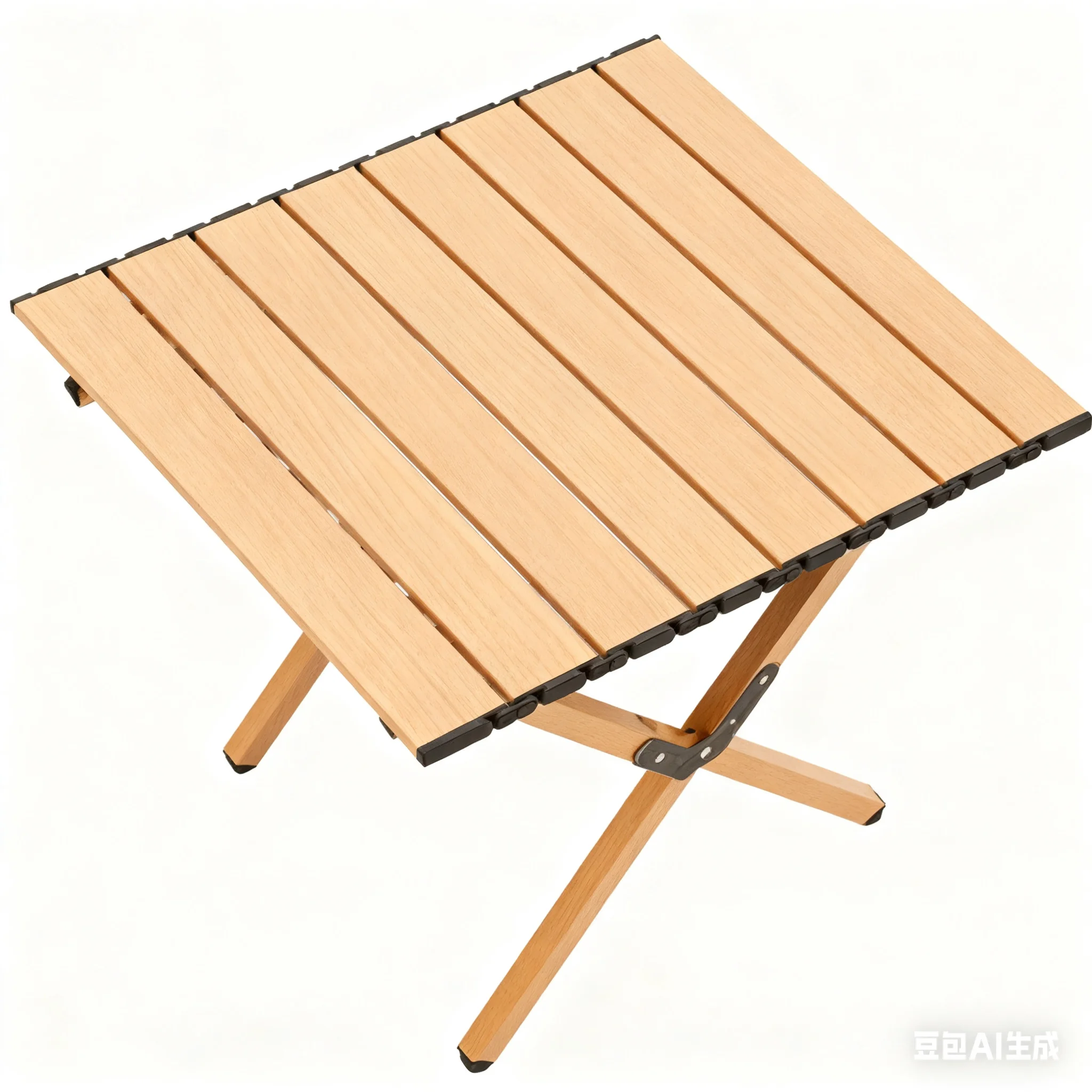 stllf Fashional Design Stainless Steel Foldable Modern Outdoor Rolling Table-Durable Lightweight Portable 2-Seater Picnic Travel