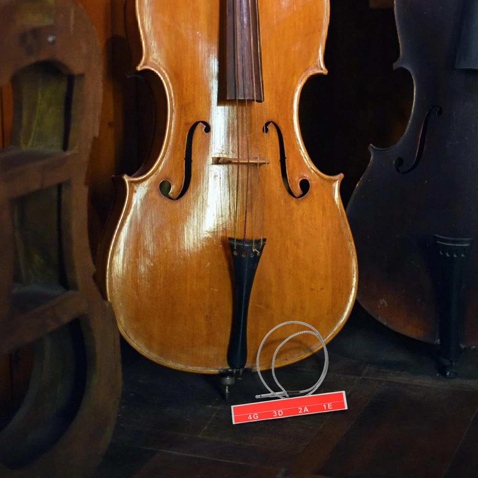 

Cello Sound Strip Piezo Bridge Pickup Instrument Amplification System Acoustic Soundboard Transducer Electric
