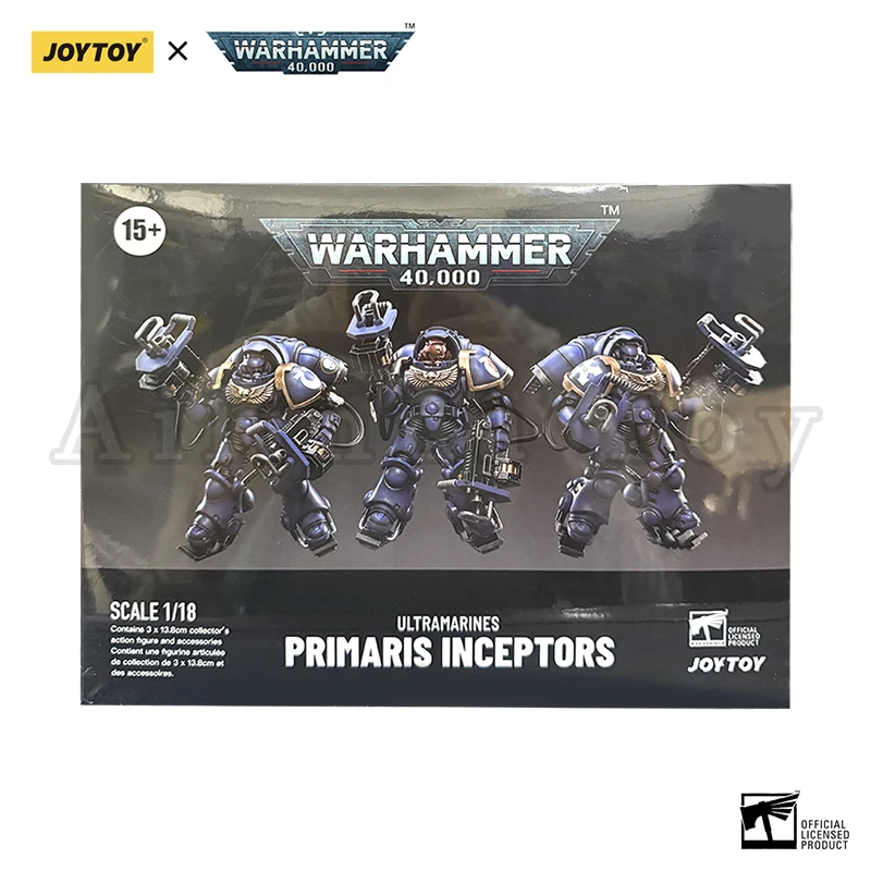 JOYTOY 1/18 Action Figure (3PCS/SET) 40K Primaris Inceptors Anime Collection Military Model
