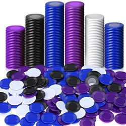 400 sztuk plastikowe Poker chipy gry chipy 4 kolory licznik karty do gry w gry liczenie gra Bingo chipy karty