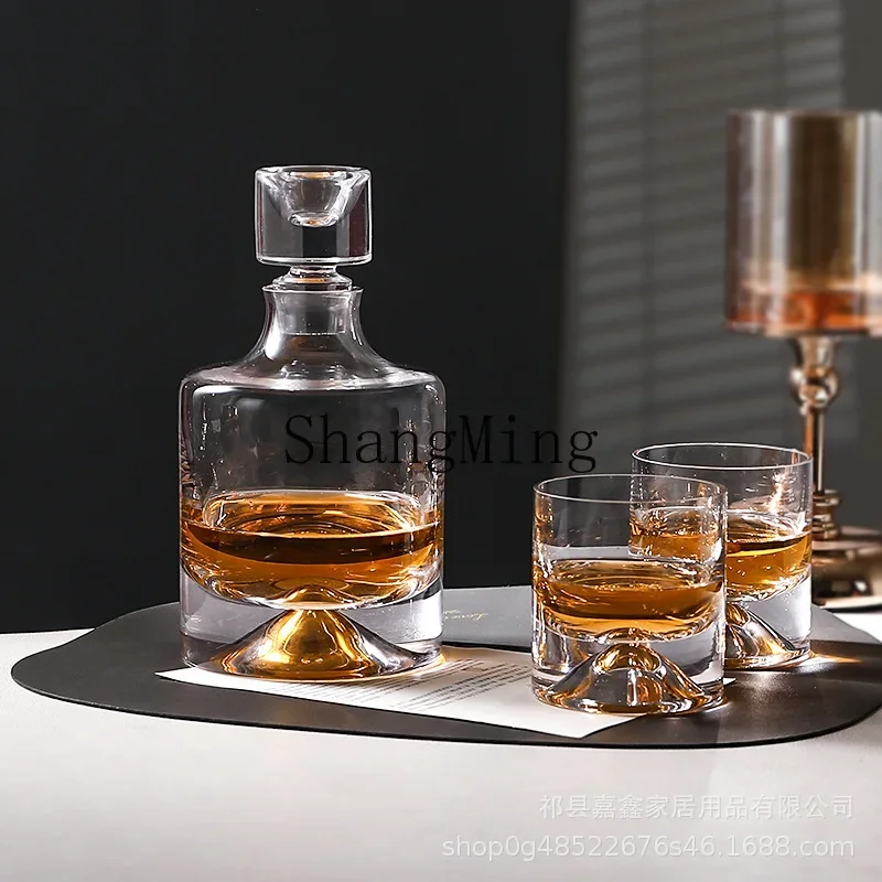 

CL manufacturer supply wine set household wine cabinet decanter ornament model room whiskey glass