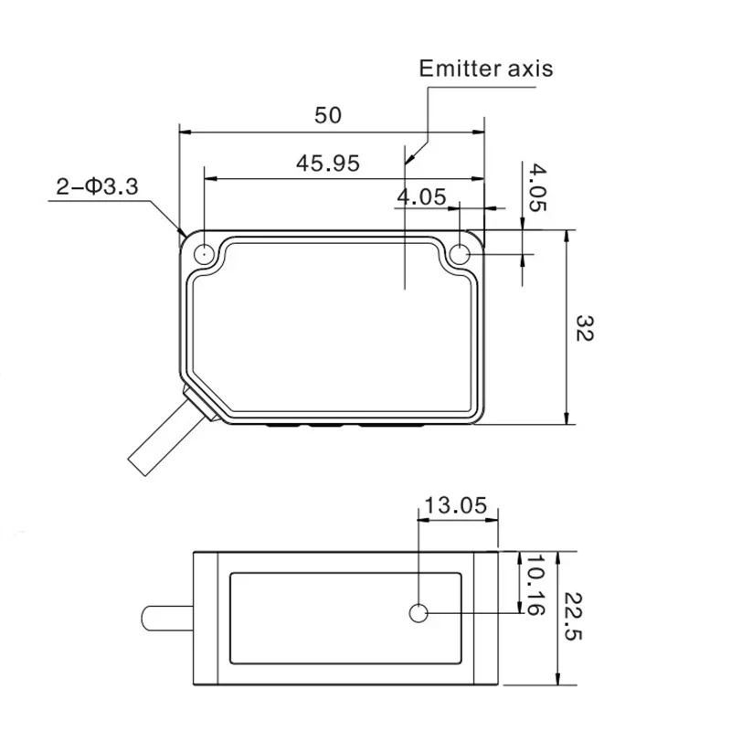 

Hot SalesHigh Precision Distance Measuring Sensors Repeat Accuracy Position 10um Triangulation Displacement Linear