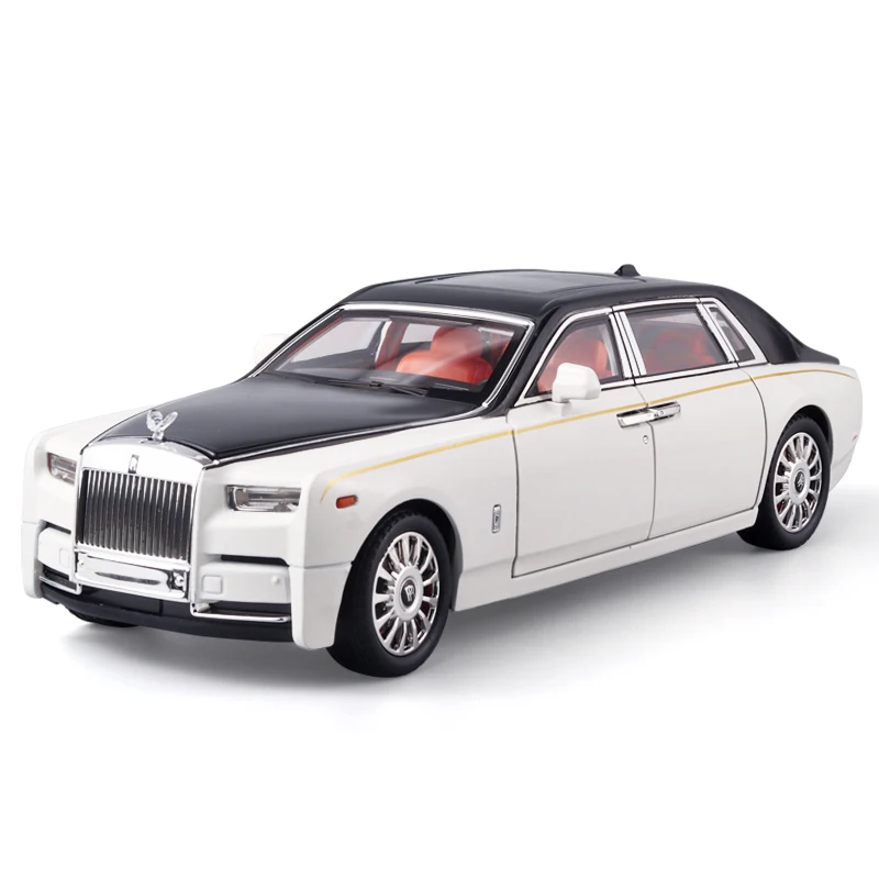 Carro de Brinquedo Rolls Royce Phantom em Liga Metálica, Modelo