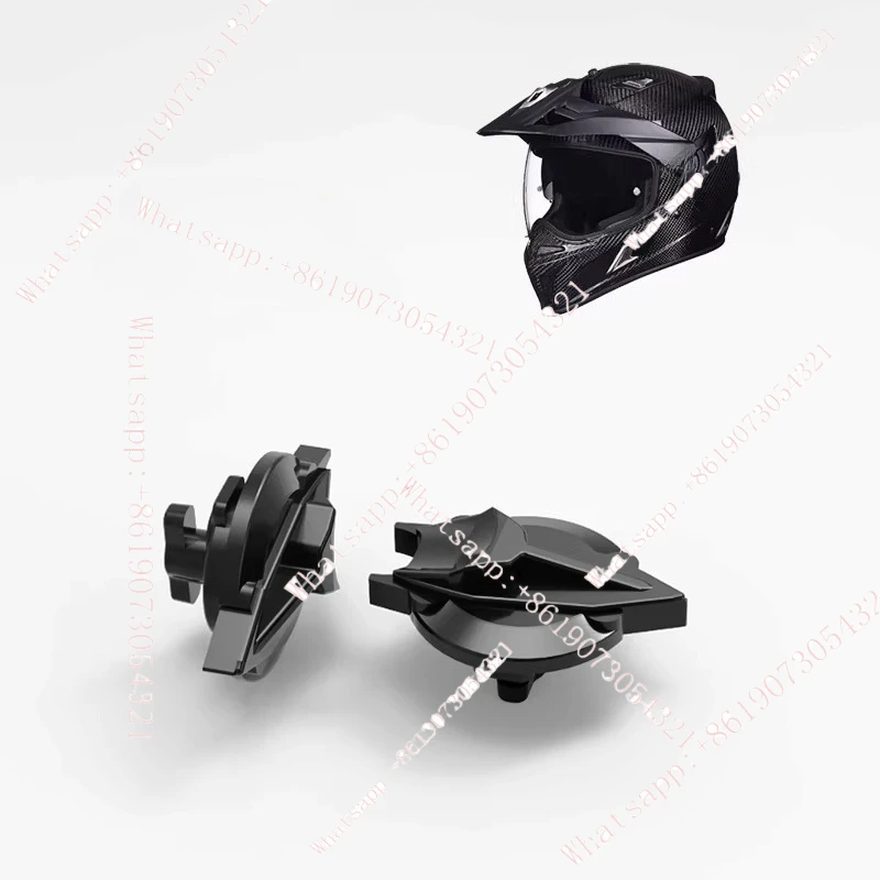 Suitable for Marushin L9 Helmet Lens Snap Helmet Repair Plastic Non-Metal Replacement Accessories Only