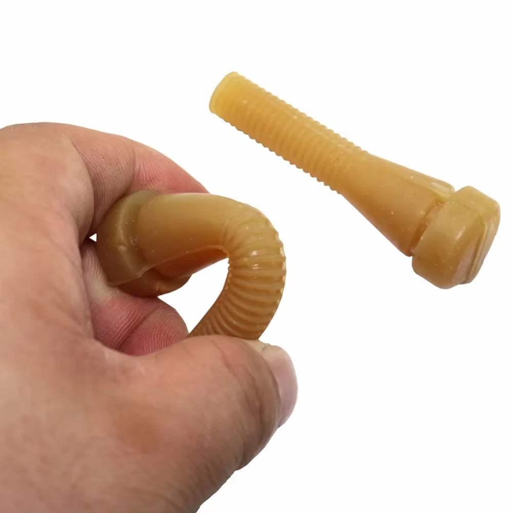 10pcs 6.5cm/9.5cm Poultry Plucking Fingers Hair Removal Machine Rubber Removal Stick Plucker Tendon Strip for Chicken Geese