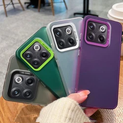 For OnePlus 10T Case OnePlus Ace Pro Phone Case 1+ CPH2415 CPH2413 CPH2417 PGP110 Cover Metallic Aurora Skin Matte Cover