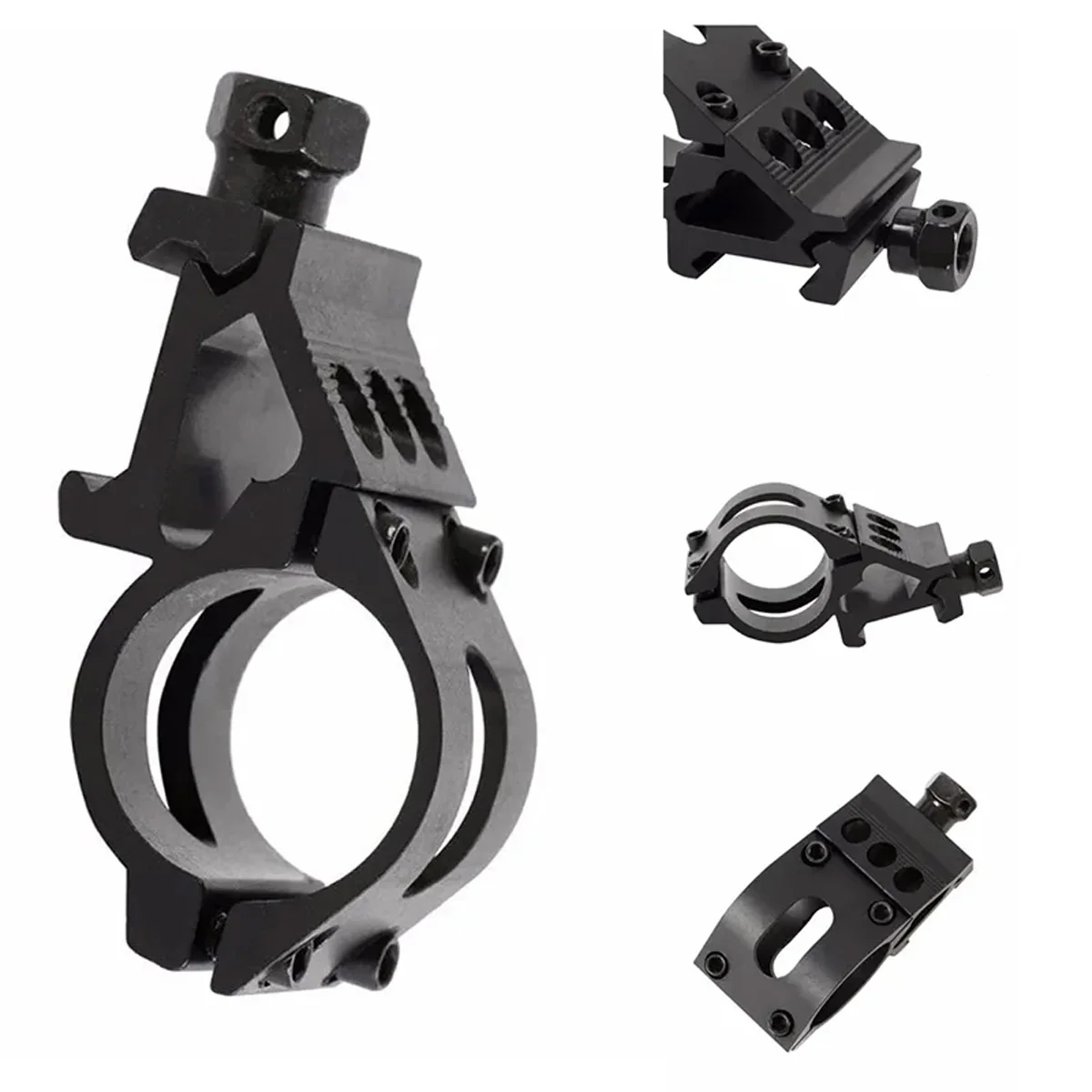 ELEMENT GEAR 25.4mm szybkozłączka przesunięta latarka mocowanie lunety 20mm szyna Picatinny 45 stopni celownik pistolet myśliwski Airsoft Accessor — zdjęcie 5