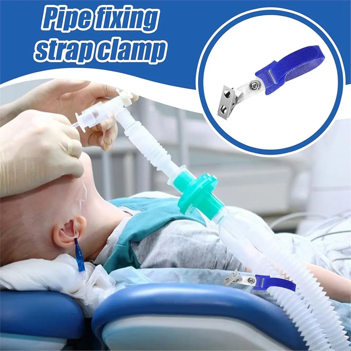 

2026 New Tool Oxygen Tube Clip Hose Holder for Rollators Beds Organizer Accessories for Oxygen Hoses Stable Alloy Bracket