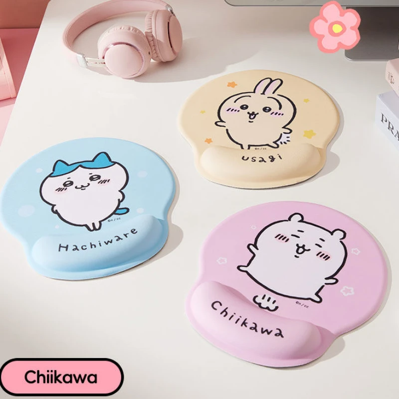 

Chiikawa Cute Cartoon Hachiware Usagi Mouse Pad Sweet and Simple Anti-slip Wear-resistant Wrist Pad Cute Things for Girls