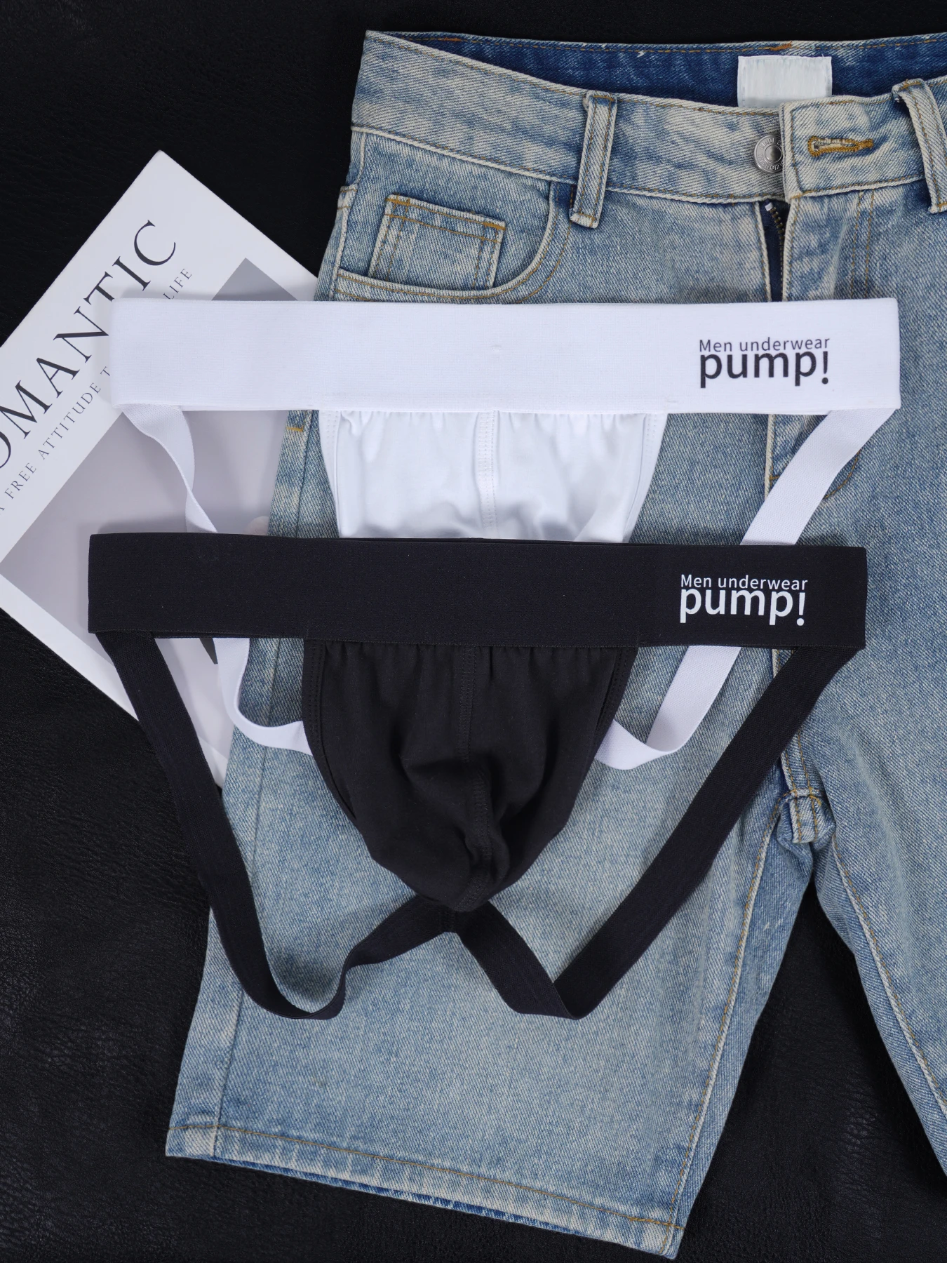 

2 шт. мужских помп! Спортивные трусы-джокстрапы из дышащего хлопка, комфортные и удобные