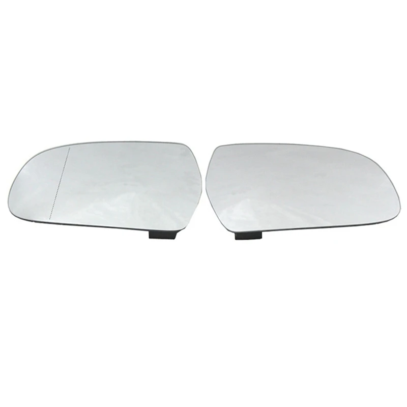 Car Rearview Wing Mirror Glass Heated Back Plate Glass For- A4 S4 B8 A5 S5 2008-2009 8K0857535F 8K0857536F