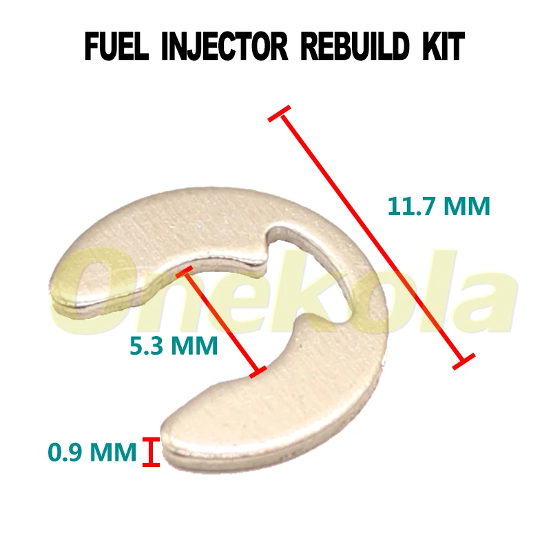 500pieces Fuel injector sealing ring clip repair kit for Toyota Lexus RAV4 Avensis 1AZFSE 23250-28030 23250-31020 23250-46131