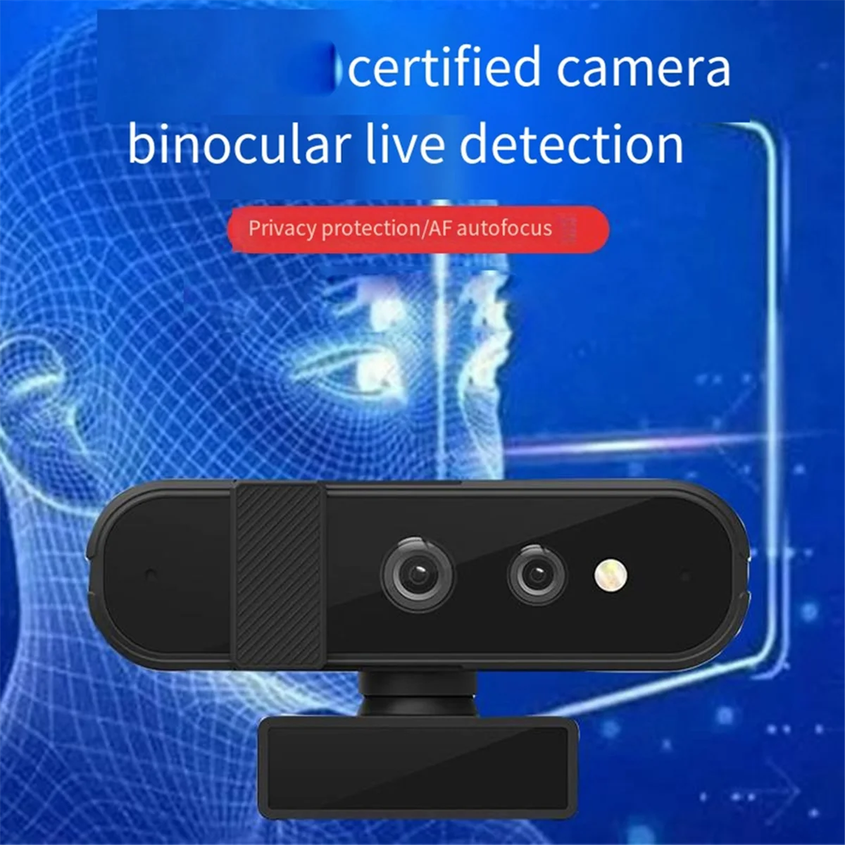 Imagem -02 - Face Recognition Webcam Face Recognition Câmera Conta de Desbloqueio para Windows 10 11 Video Call Olá