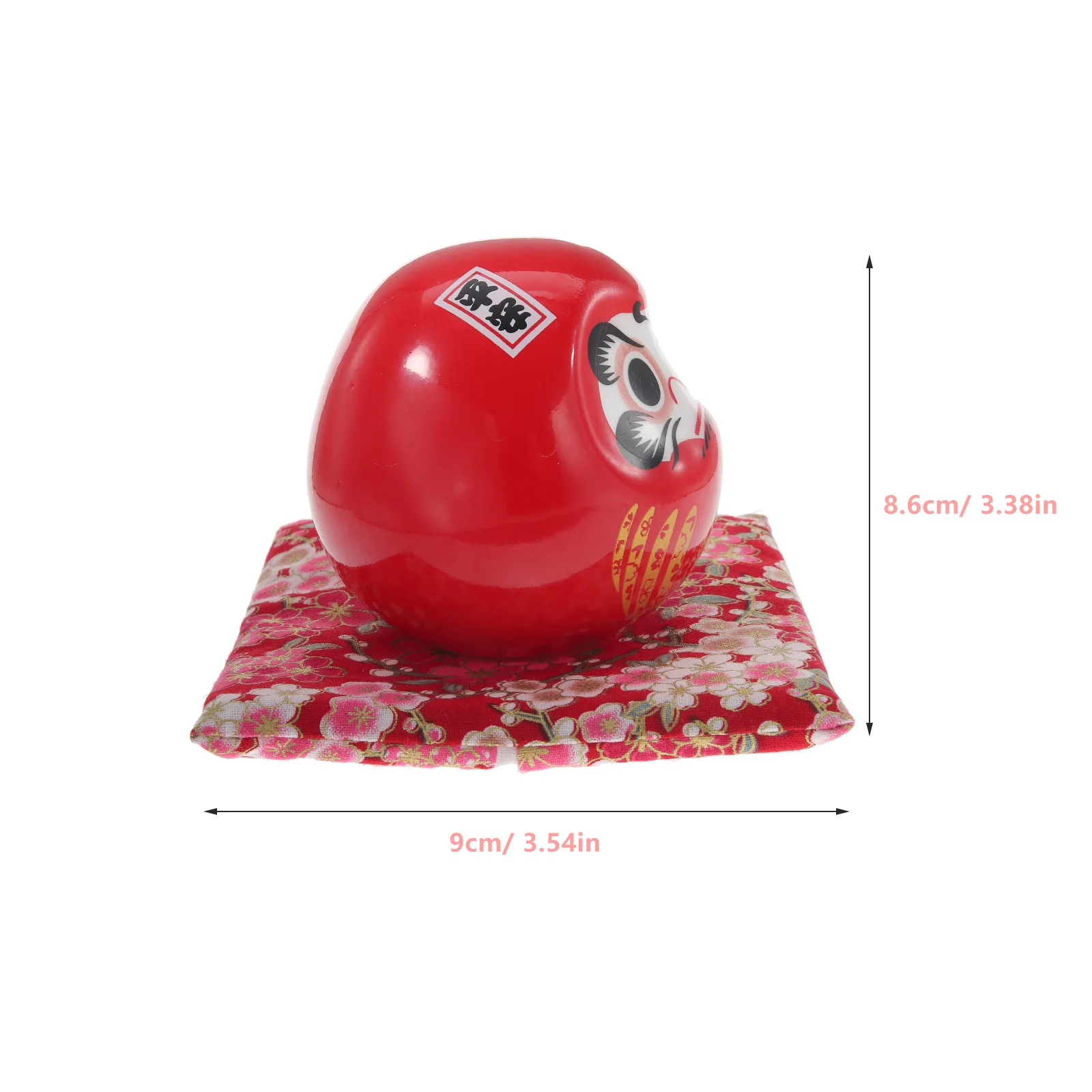 Japanese Style Ceramic Statue Cartoon Lucky Cat Figurines Fortune Ornament Landscape Home Decoration