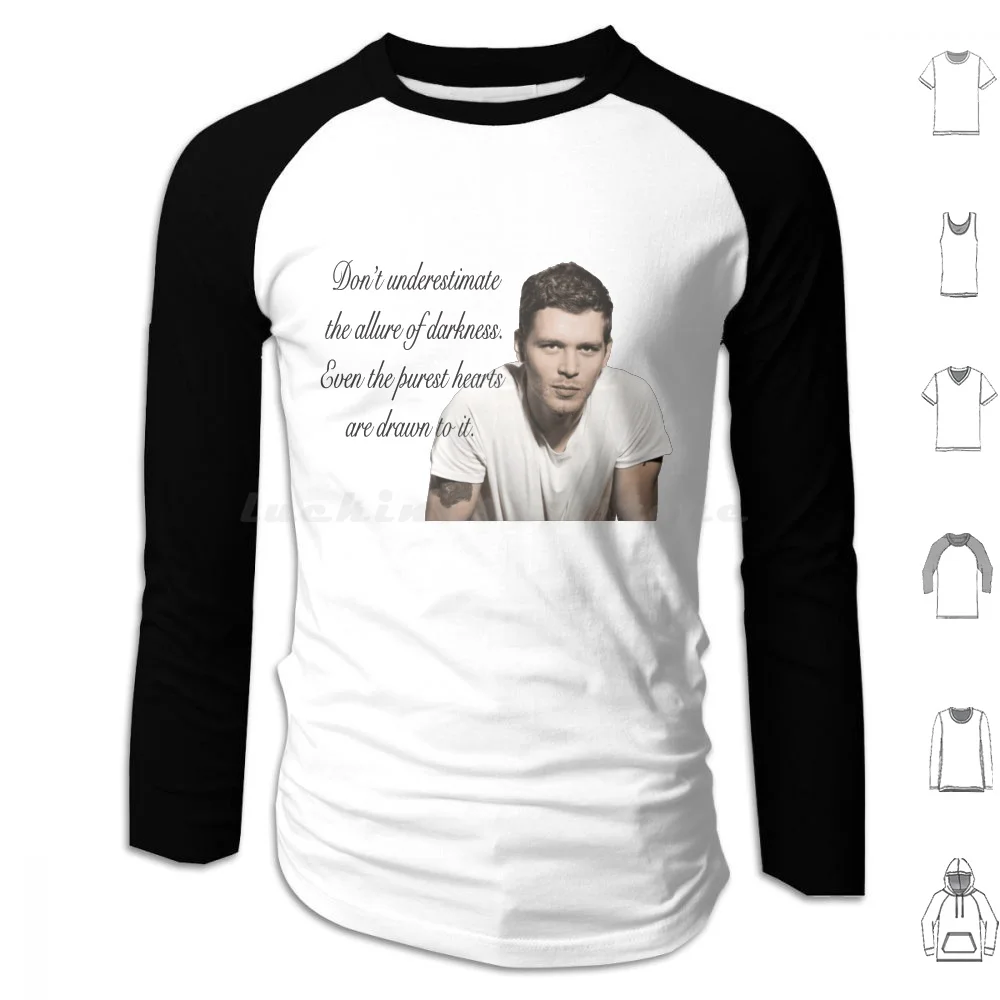 Darkness-Klaus Mikaelson Hoodie cotton Long Sleeve The Originals Always And Forever Always Forever Tvd The Mikaelsons