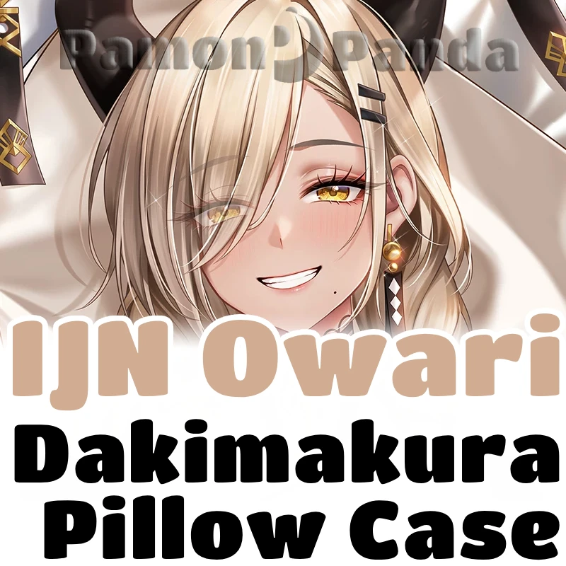 IJN Owari Dakimakura Azur Lane Game Hugging Pillow Case Full Body Cushion Cover Pillowcase Home Bedding Decor Otaku Gift MKL