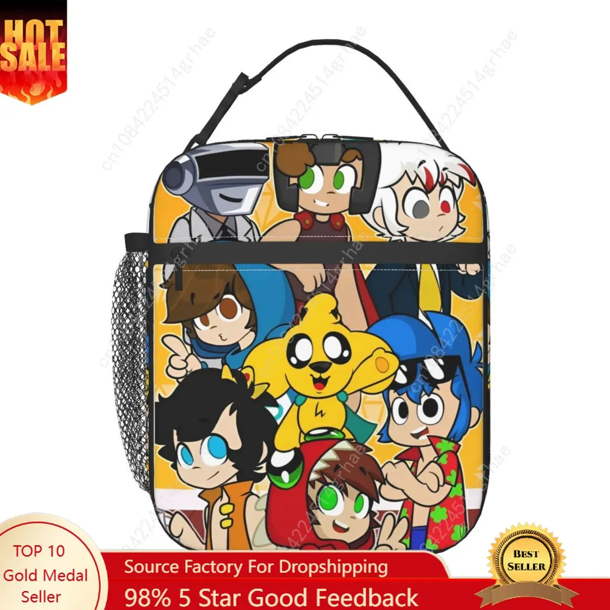 

Mikecracked Mike Thermal Insulated Lunch Bags for Work Portable Food Bag Thermal Cooler Lunch Boxes